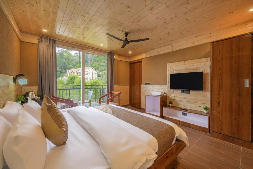 The Countryside Retreat I Vacations I Conference I Mice I Family Events I Open Air Terrace I Sky Bonfire I Kufri By Exotic Stays Shimla Exterior foto